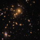 Gravitational lensing in the galaxy cluster SDSS J0915+3826